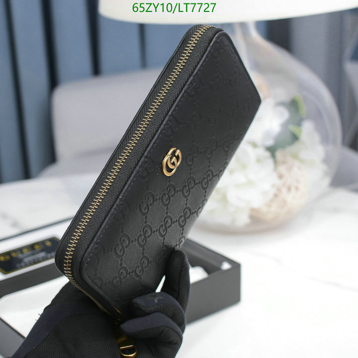 Gucci Bag-(4A)-Wallet-,Code: LT7727,$: 65USD