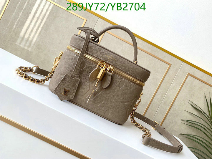 LV Bags-(Mirror)-Vanity Bag-,Code: YB2704,$: 289USD