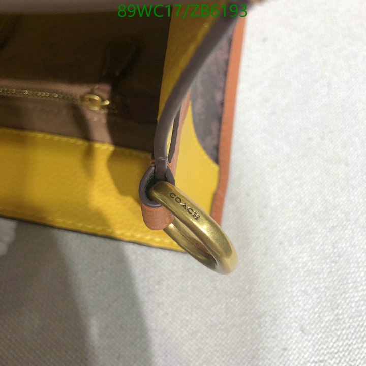 Coach Bag-(4A)-Handbag-,Code: ZB6193,$: 89USD