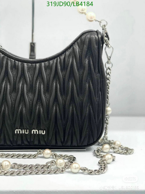 Miu Miu Bag-(Mirror)-Handbag-,Code: LB4184,$: 319USD