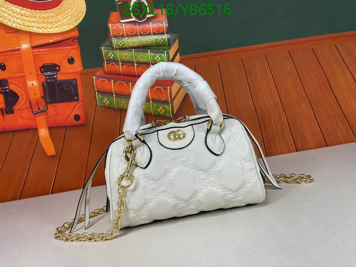 Gucci Bag-(4A)-Diagonal-,Code: YB6516,$: 85USD