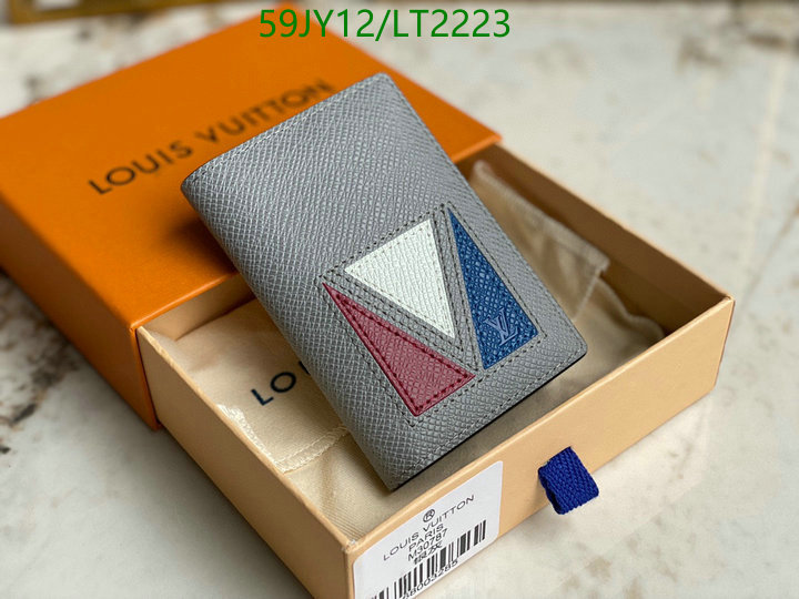 LV Bags-(Mirror)-Wallet-,Code: LT2223,$: 59USD