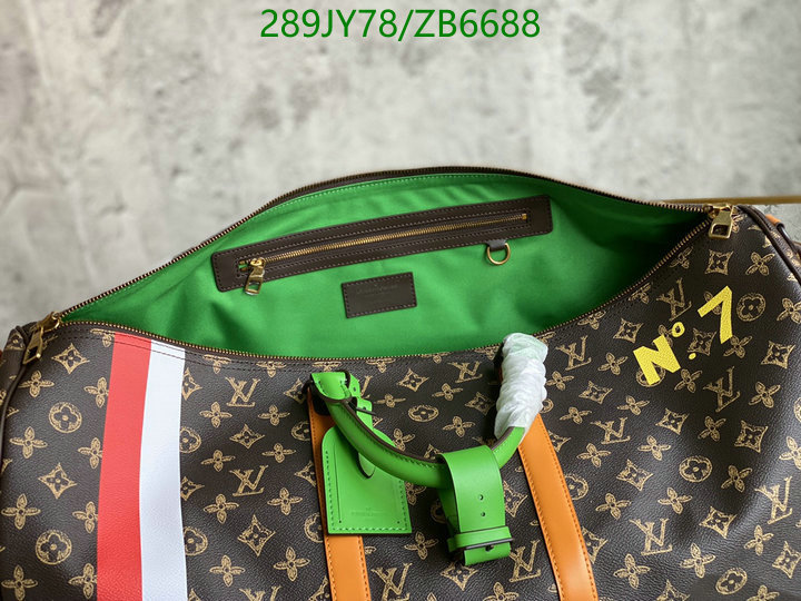 LV Bags-(Mirror)-Keepall BandouliRe 45-50-,Code: ZB6688,$: 289USD