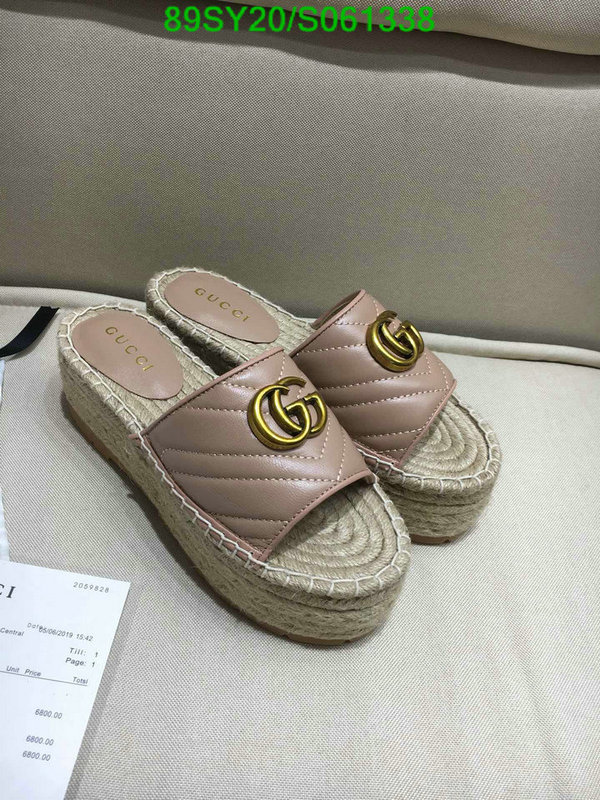 Women Shoes-Gucci, Code: S061338,$: 89USD