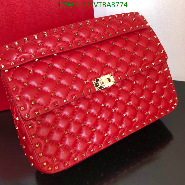 Valentino Bag-(4A)-Rockstud Spike-,Code: VTBA3774,$: 129USD