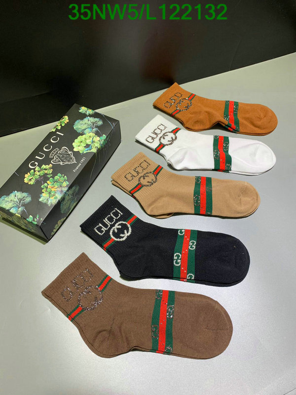 Sock-Gucci, Code: L122132,$: 35USD