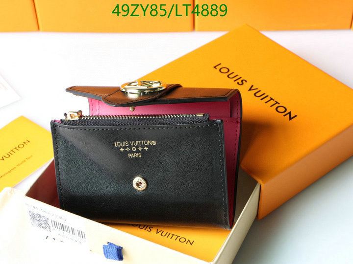 LV Bags-(4A)-Wallet-,Code: LT4889,$: 49USD