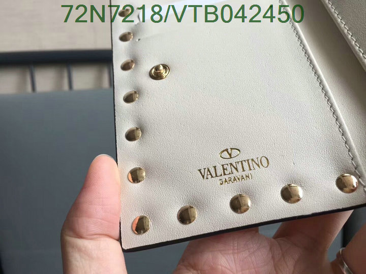 Valentino Bag-(Mirror)-Wallet-,Code: VTB042450,$:72USD