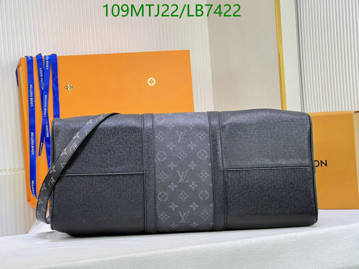 LV Bags-(4A)-Keepall BandouliRe 45-50-,Code: LB7422,$: 109USD