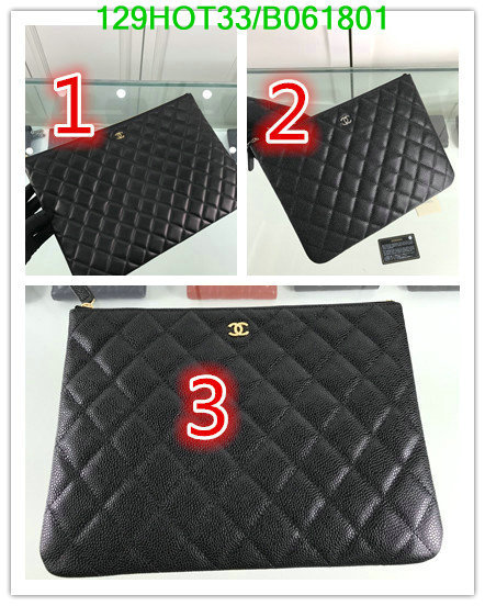 Chanel Bags -(Mirror)-Clutch-,Code: B061801,$: 129USD