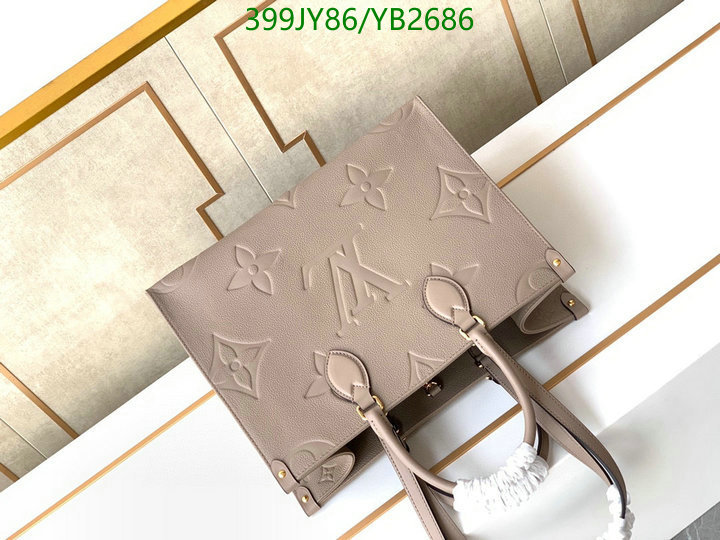 LV Bags-(Mirror)-Handbag-,Code: YB2686,$: 399USD