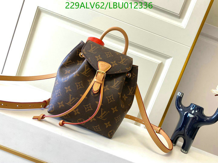 LV Bags-(Mirror)-Backpack-,Code: LBU012336,$: 229USD