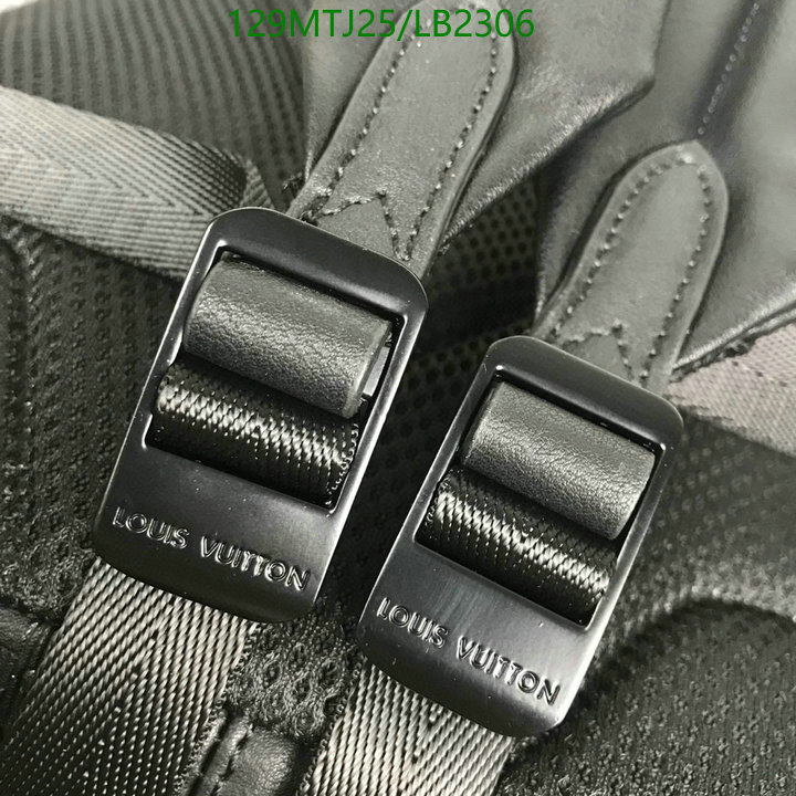 LV Bags-(4A)-Backpack-,Code: LB2306,$: 129USD