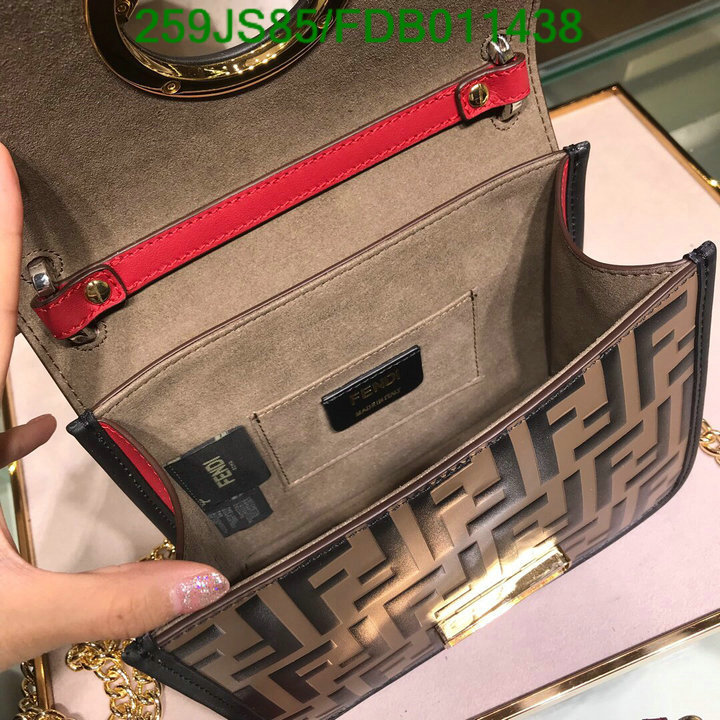 Fendi Bag-(Mirror)-Diagonal-,Code: FDB011438,$: 259USD