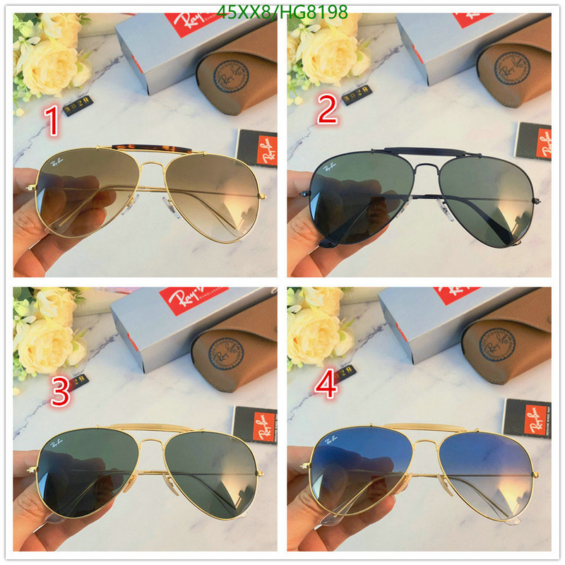 Glasses-Ray-Ban, Code: HG8198,$: 45USD