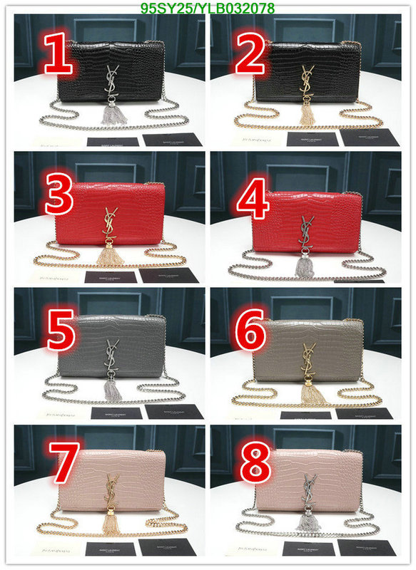 YSL Bag-(4A)-Kate-Solferino-Sunset,Code: YLB032078,$: 95USD