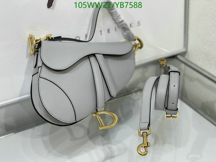 Dior Bags-(4A)-Saddle-,Code: YB7588,$: 105USD