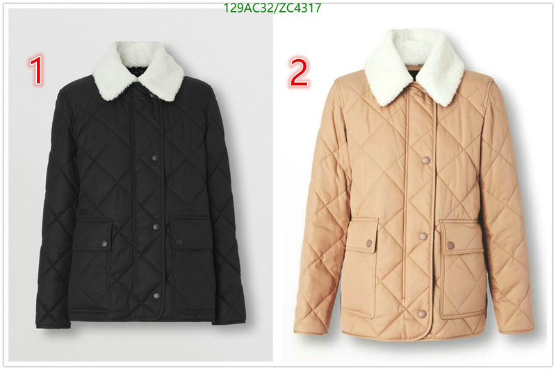 Down jacket Women-Burberry, Code: ZC4317,$: 129USD
