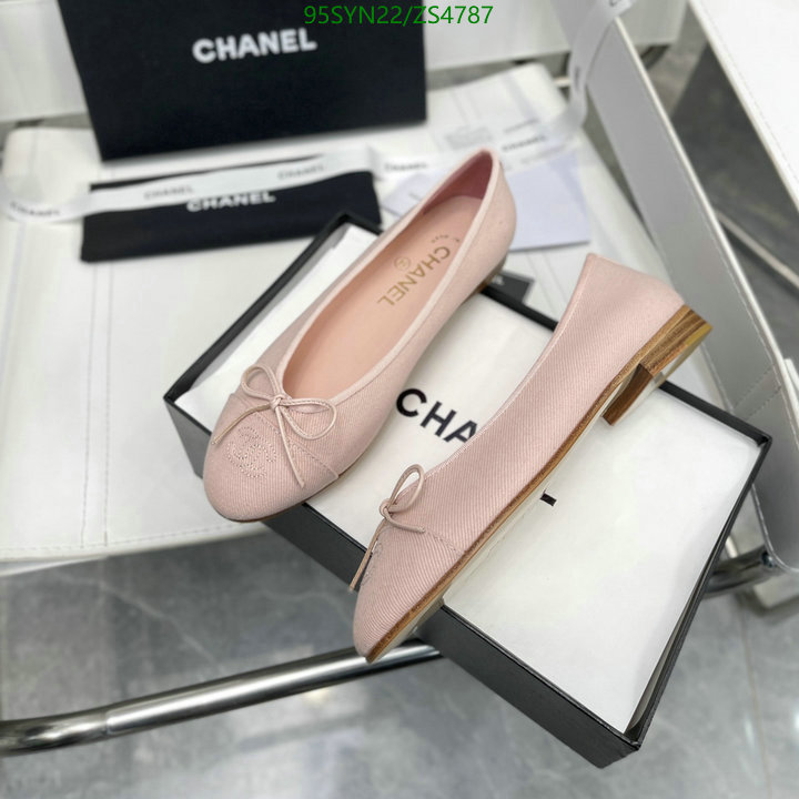 Chanel-Ballet Shoes,Code: ZS4787,$: 95USD