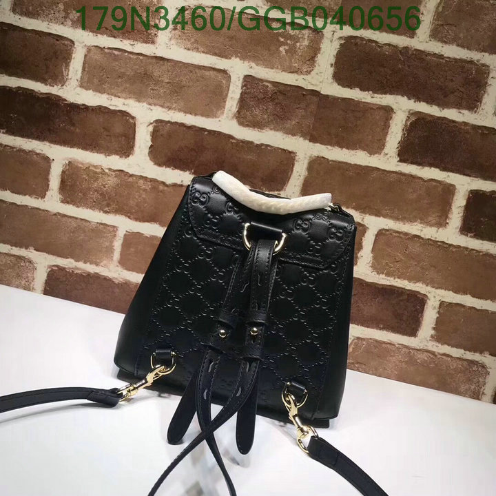 Gucci Bag-(Mirror)-Backpack-,Code:GGB040656,$: 179USD