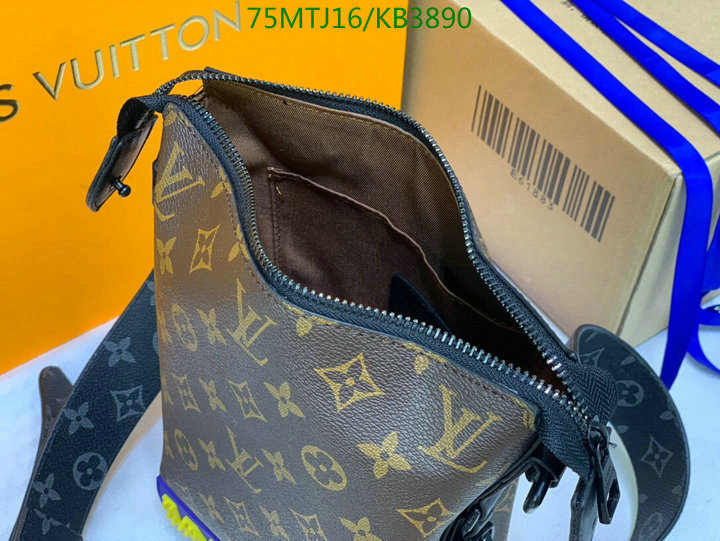 LV Bags-(4A)-Pochette MTis Bag-Twist-,Code: KB3890,$: 75USD