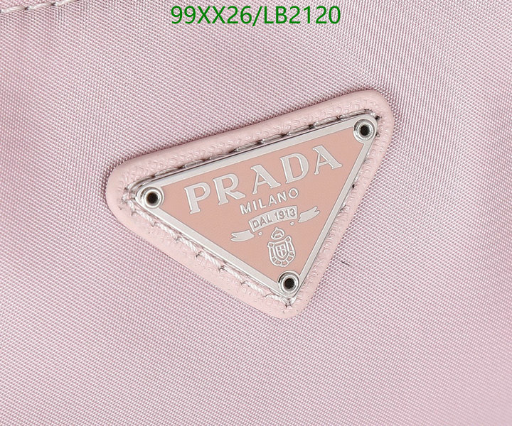 Prada Bag-(Mirror)-Re-Edition 2000,Code: LB2120,$: 99USD