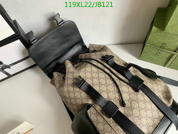 Gucci Bag-(4A)-Backpack-,Code: JB121,$: 119USD