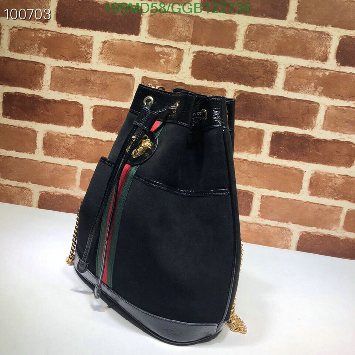 Gucci Bag-(Mirror)-Diagonal-,Code: GGB122735,$:199USD