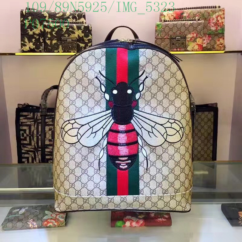 Gucci Bag-(4A)-Backpack-,Code: GGB120564,$: 109USD