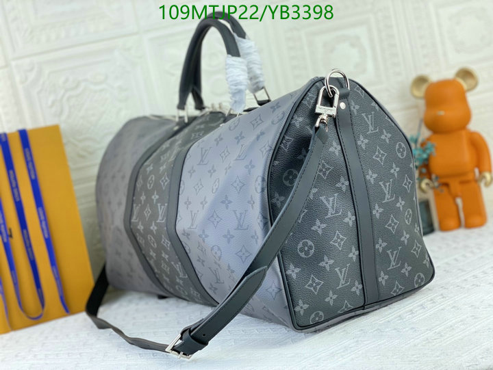 LV Bags-(4A)-Keepall BandouliRe 45-50-,Code: YB3398,$: 109USD