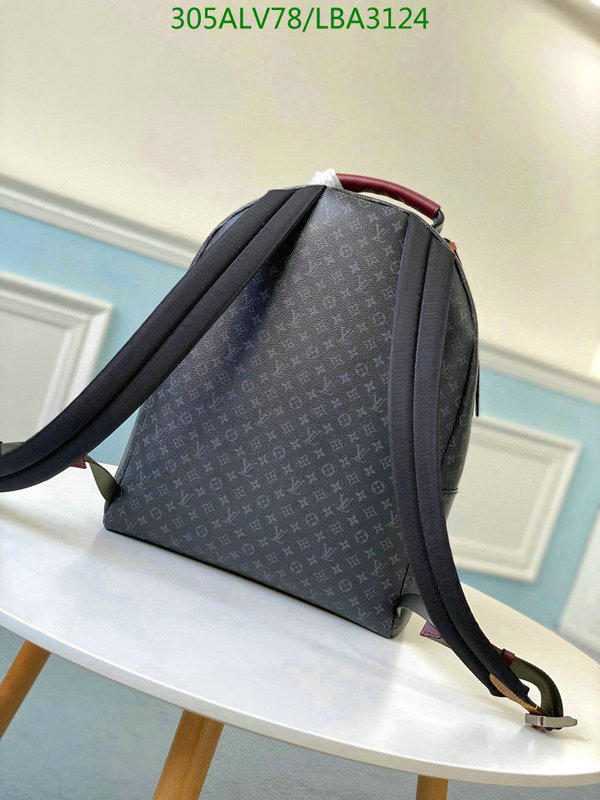 LV Bags-(Mirror)-Backpack-,Code: LBA3124,$: 305USD