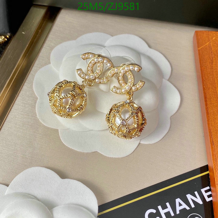 Jewelry-Chanel,Code: ZJ9581,$: 25USD
