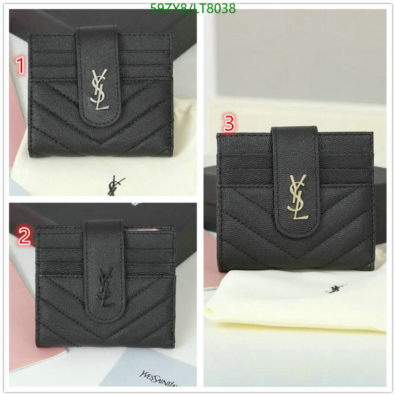 YSL Bag-(4A)-Wallet-,Code: LT8038,$: 59USD