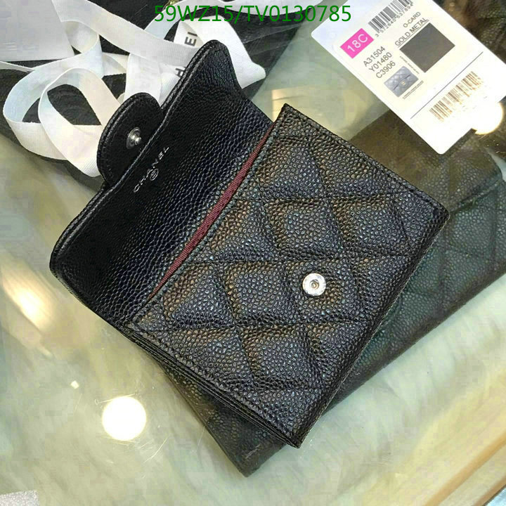 Chanel Bags ( 4A )-Wallet-,Code: TV0130785,$: 59USD