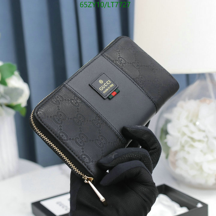 Gucci Bag-(4A)-Wallet-,Code: LT7727,$: 65USD