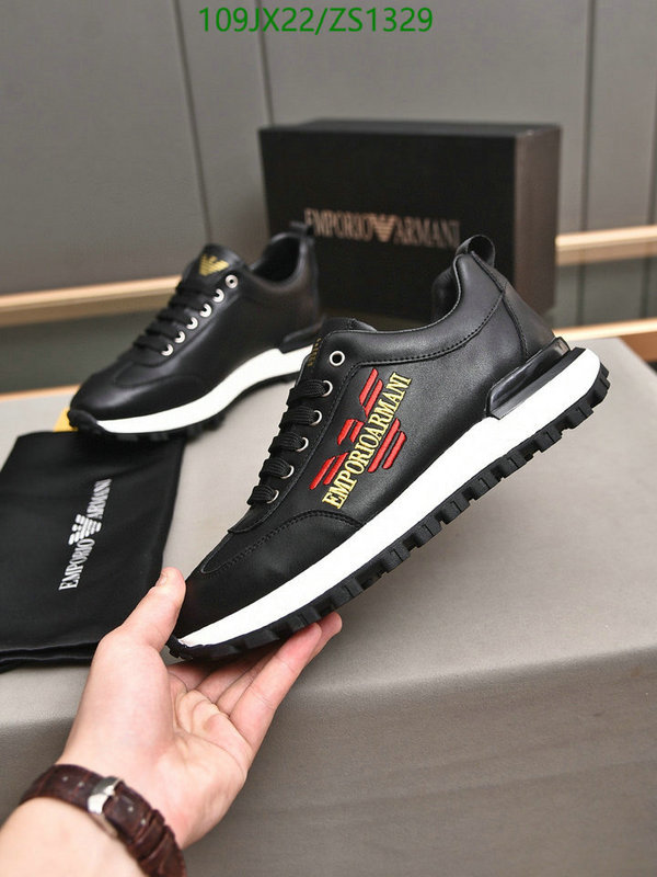 Men shoes-Armani, Code: ZS1329,$: 109USD