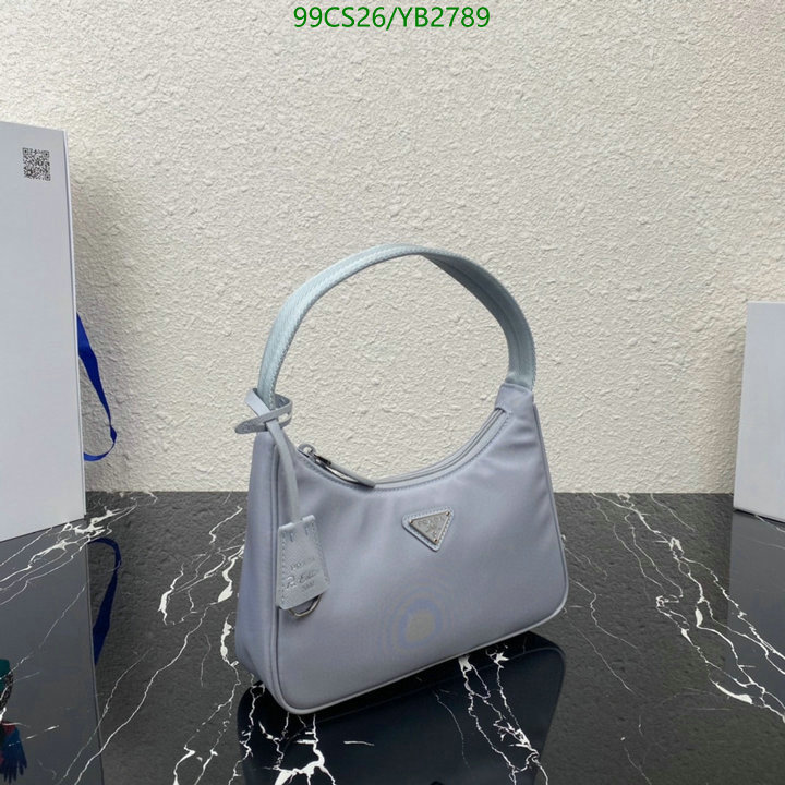 Prada Bag-(Mirror)-Re-Edition 2000,Code: YB2789,$: 99USD