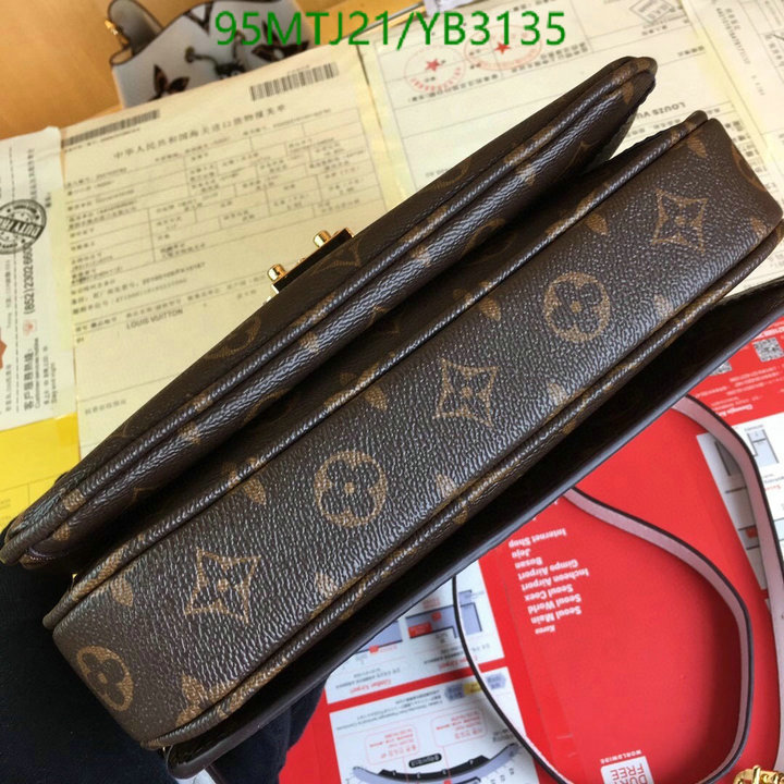 LV Bags-(4A)-Handbag Collection-,Code: YB3135,$: 95USD