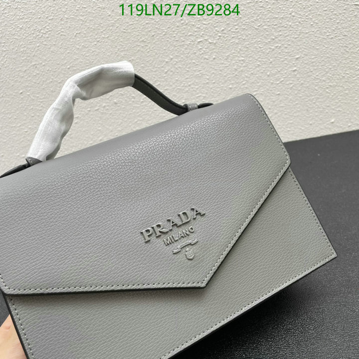 Prada Bag-(4A)-Diagonal-,Code: ZB9284,$: 119USD