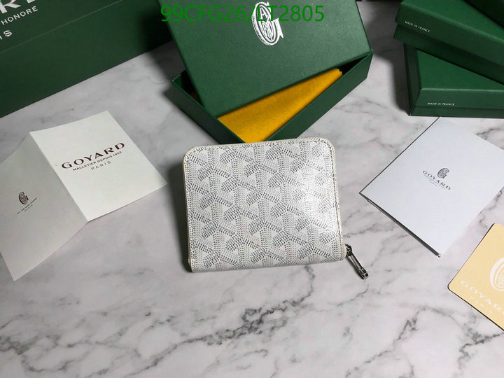 Goyard Bag-(Mirror)-Wallet-,Code: LT2805,$: 99USD