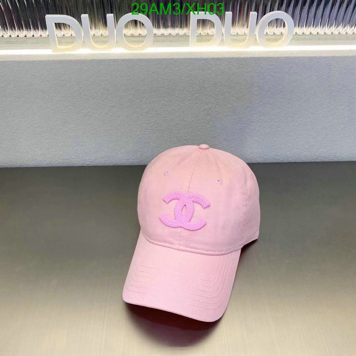 Cap -(Hat)-Chanel, Code: XH03,$: 29USD