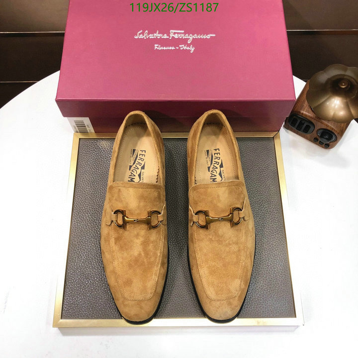 Men shoes-Ferragamo, Code: ZS1187,$: 119USD