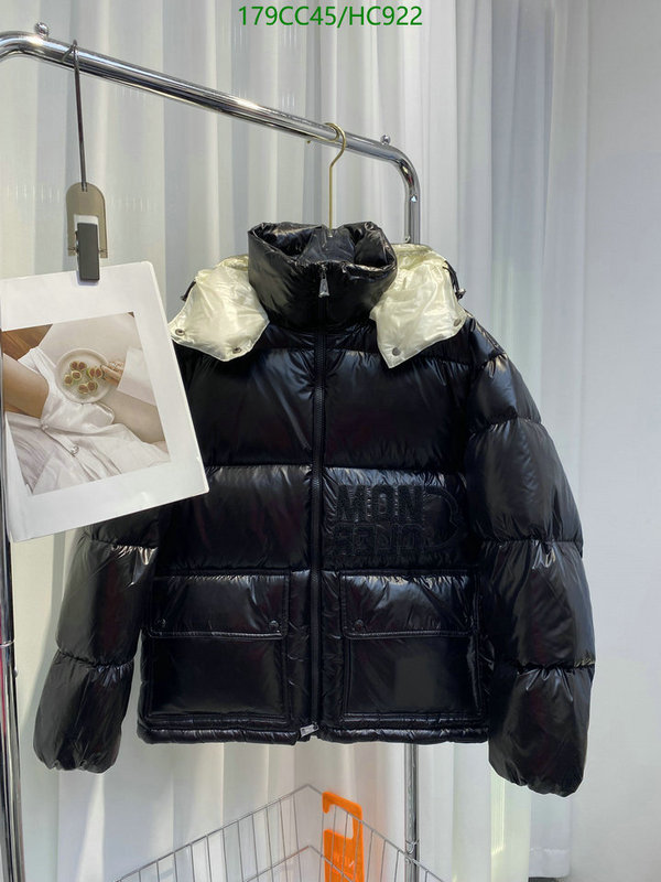 Down jacket Women-Moncler, Code: HC922,$: 179USD