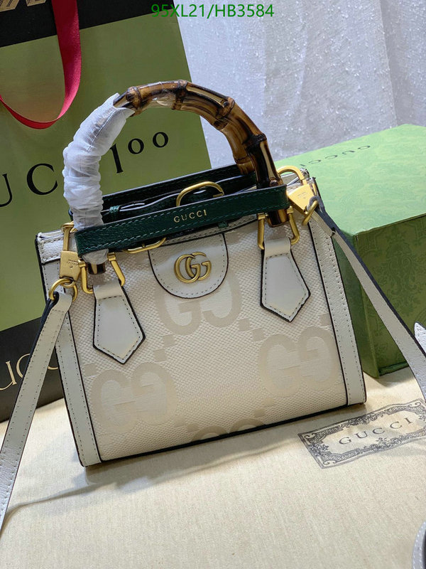 Gucci Bag-(4A)-Diana-Bamboo-,Code: HB3584,$: 95USD