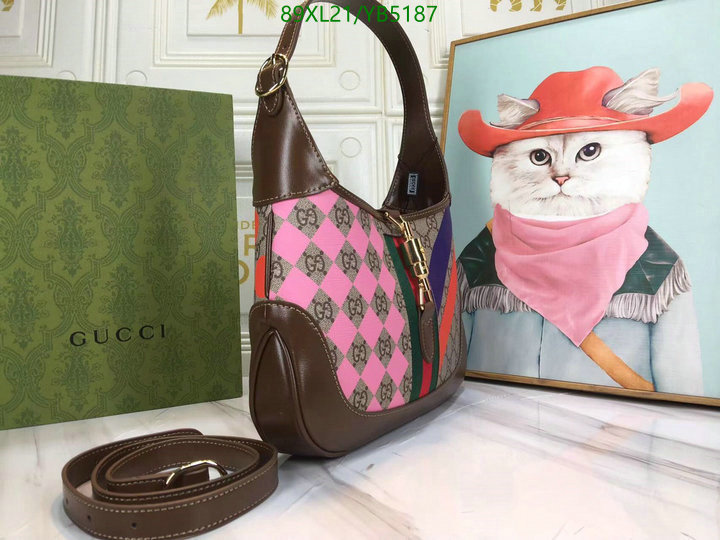 Gucci Bag-(4A)-Jackie Series-,Code: YB5187,$: 89USD