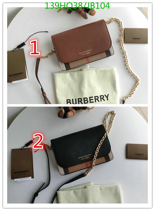 Burberry Bag-(Mirror)-Diagonal-,Code: JB104,$: 139USD