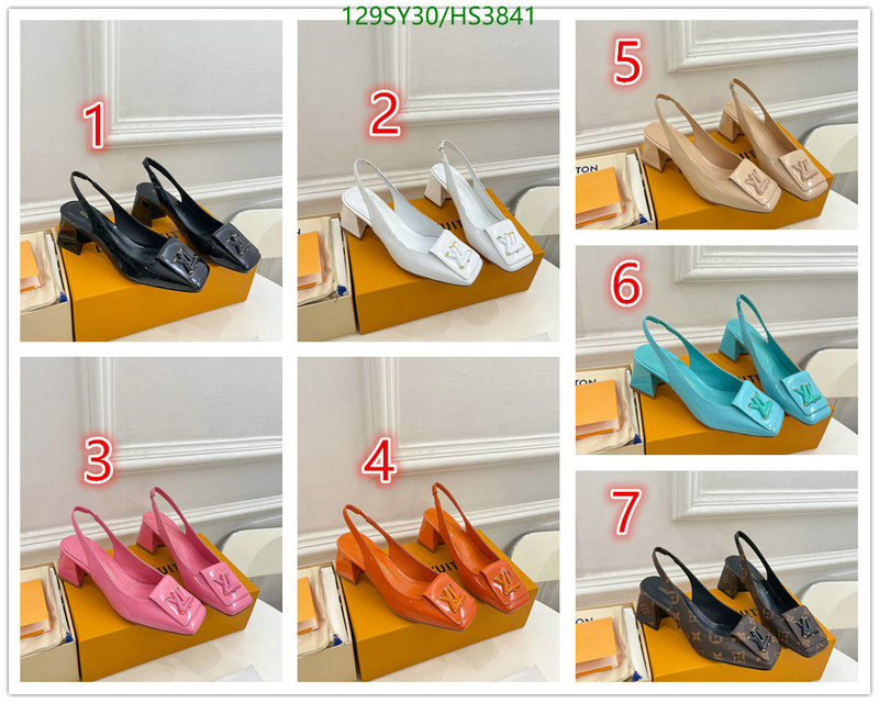 Women Shoes-LV, Code: HS3841,$: 129USD