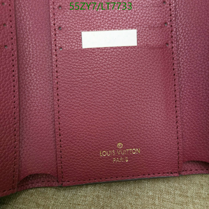 LV Bags-(4A)-Wallet-,Code: LT7733,$: 55USD