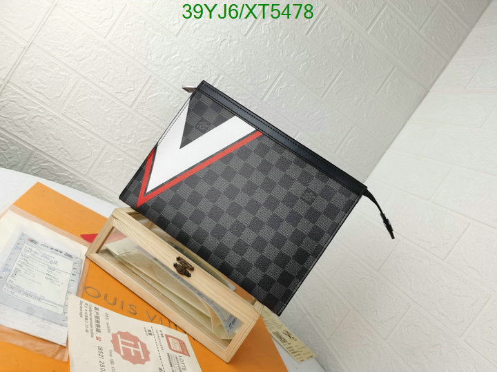 LV Bags-(4A)-Wallet-,Code: XT5478,$: 39USD