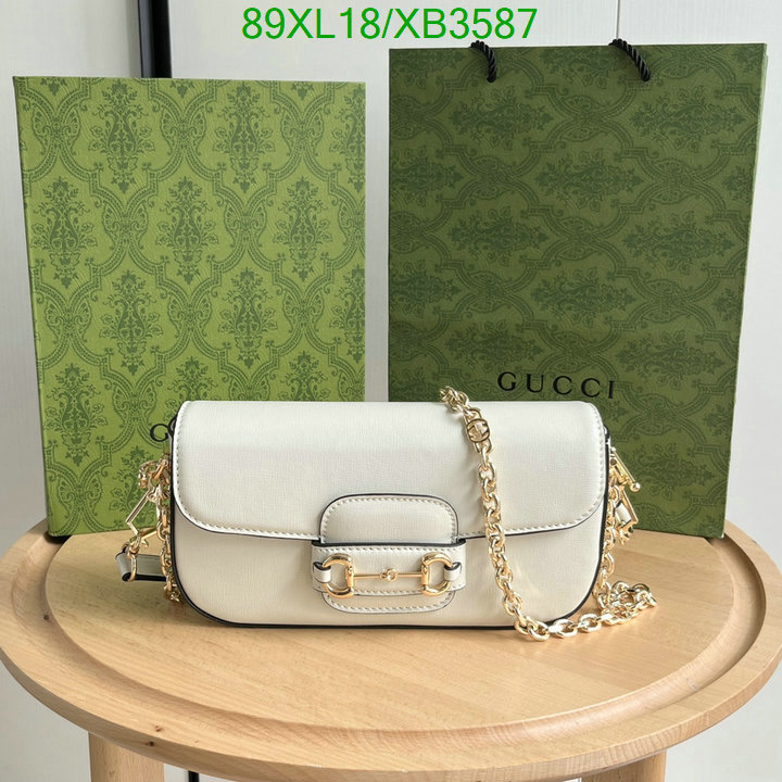 Gucci Bag-(4A)-Horsebit-,Code: XB3587,$: 89USD